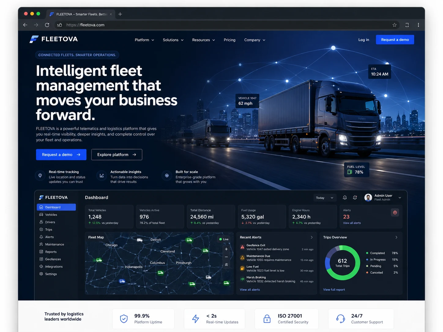 RackSphere — Warehouse Storage / Racking concept website preview