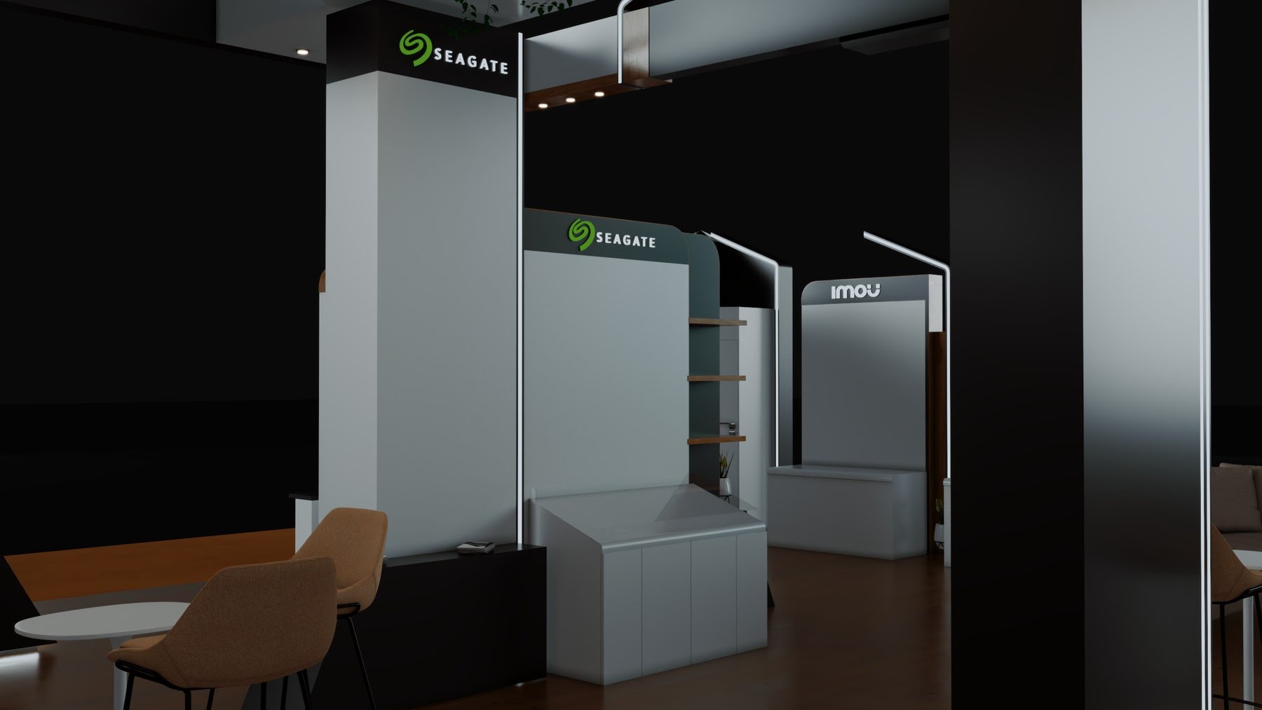Brand display units