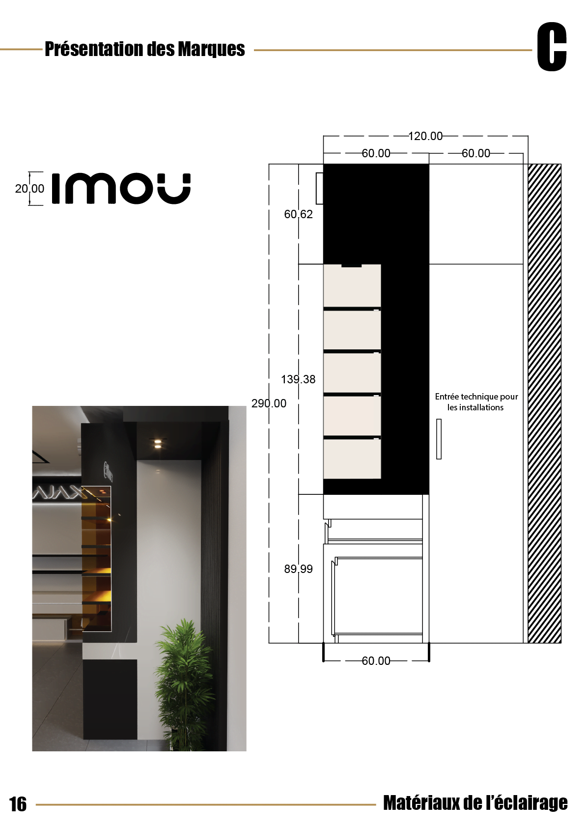 Selected display system drawing